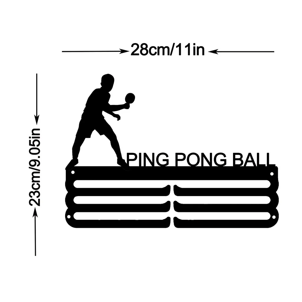 Badminton Quotes - CIFBUY Metal Wall Art Sports Medal