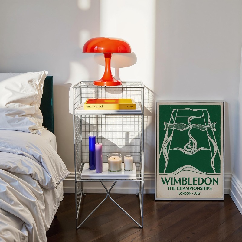 Vintage Tennis Basketball Wall - Badminton Quotes recension och pris