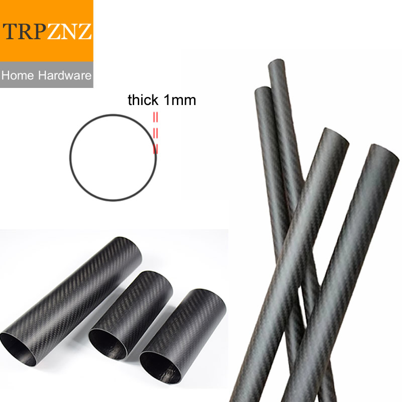 3K Carbon Fiber Tube Pipe Corr - Badminton Background recension och pris