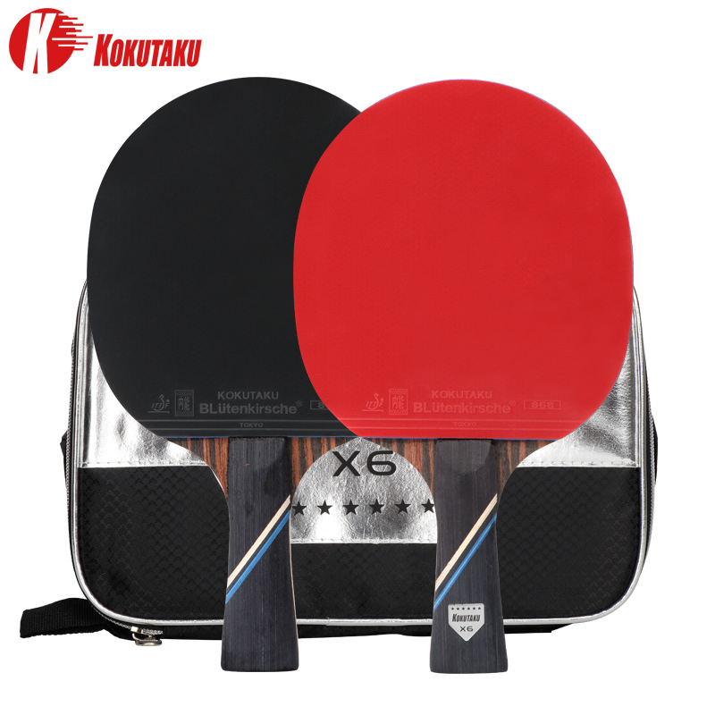 KOKUTAKU 2 Pcs 6 Star Ping Pon - Badminton Background recension och pris