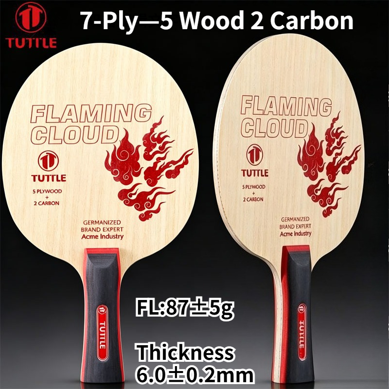 TUTTLE Flaming Cloud 7Ply Tabl - Badminton Background recension och pris