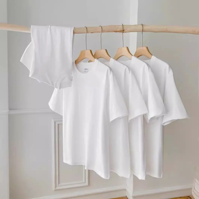 Mens Crew Neck T Shirt Minimal - Badminton Emoji recension och pris