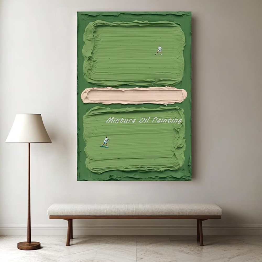 Mintura,Handpaintd Abstract Te - Badminton Quotes recension och pris